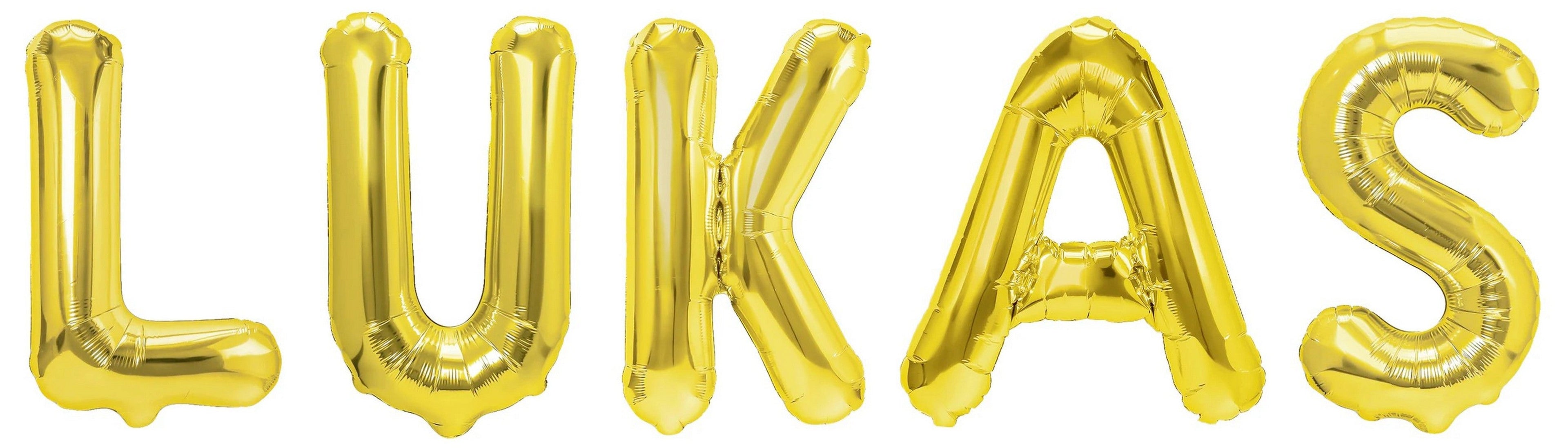 Folienballons Schriftzüge Männliche Namen