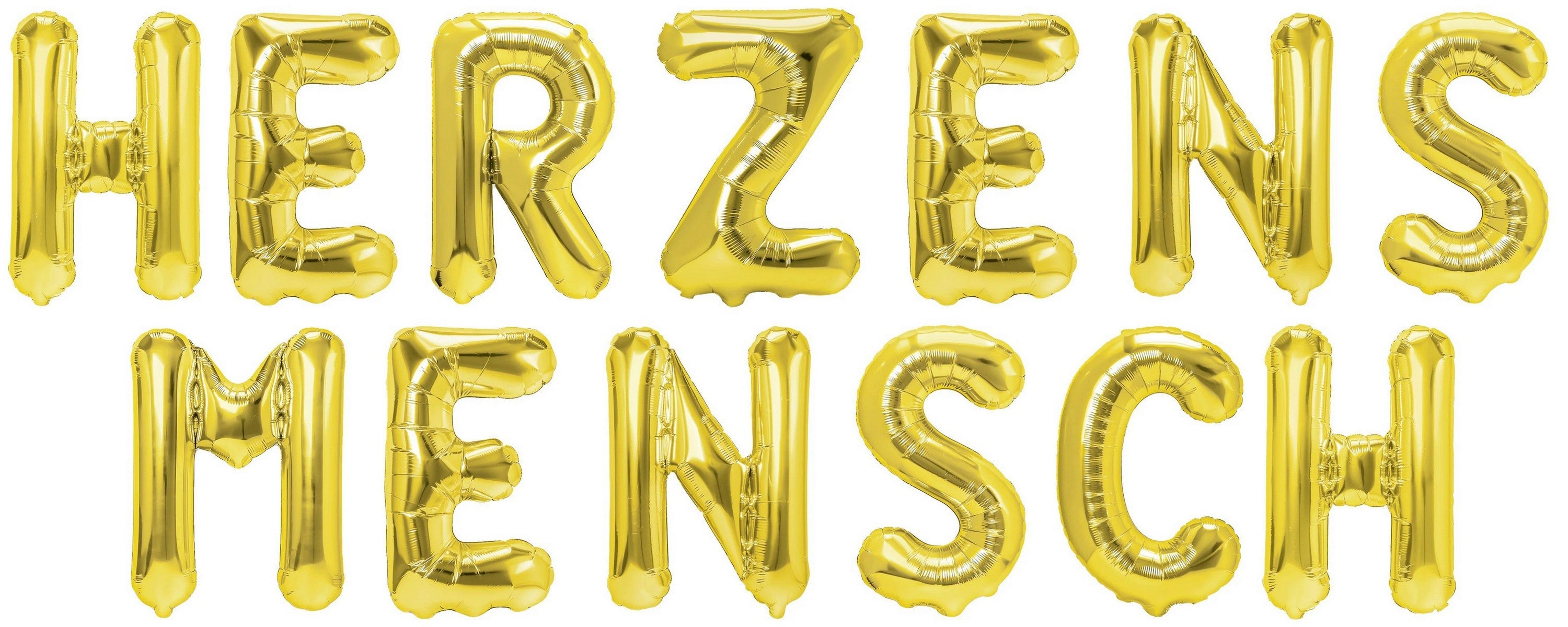 Folienballons Schriftzüge Liebe & Hochzeit