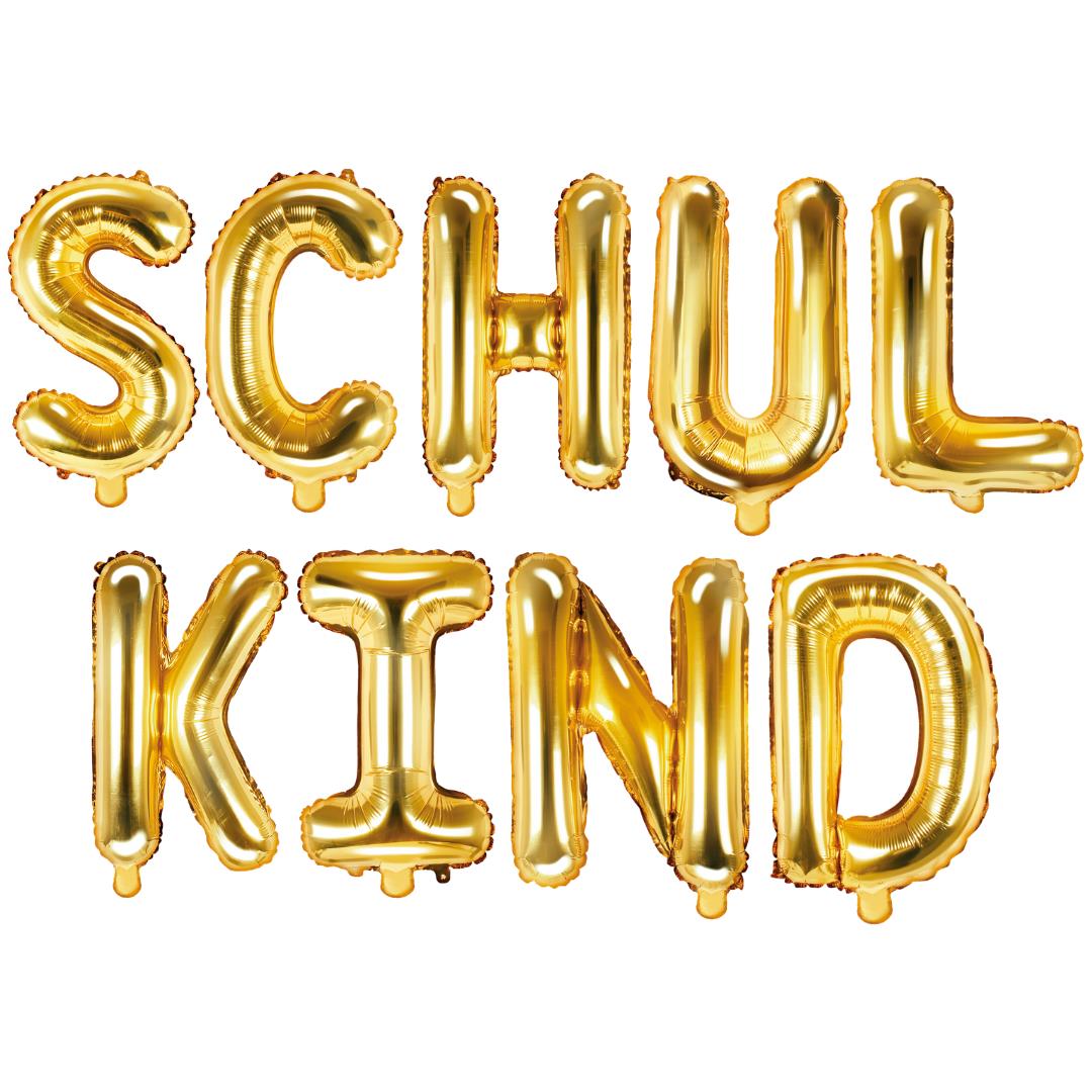 Folienballons Schriftzüge Kinder