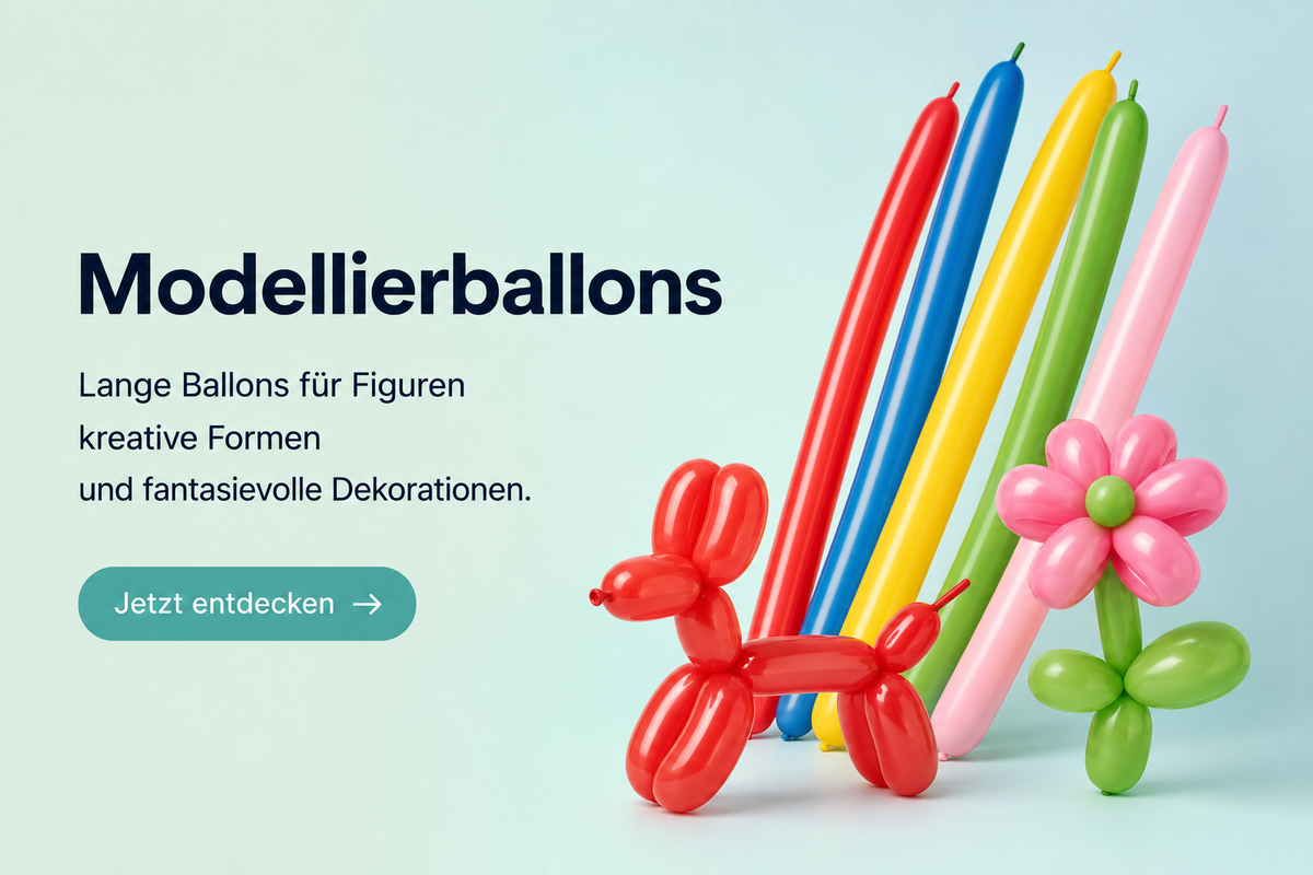 Latexballons Modellierballons D4 (260) 5cm /2" DM