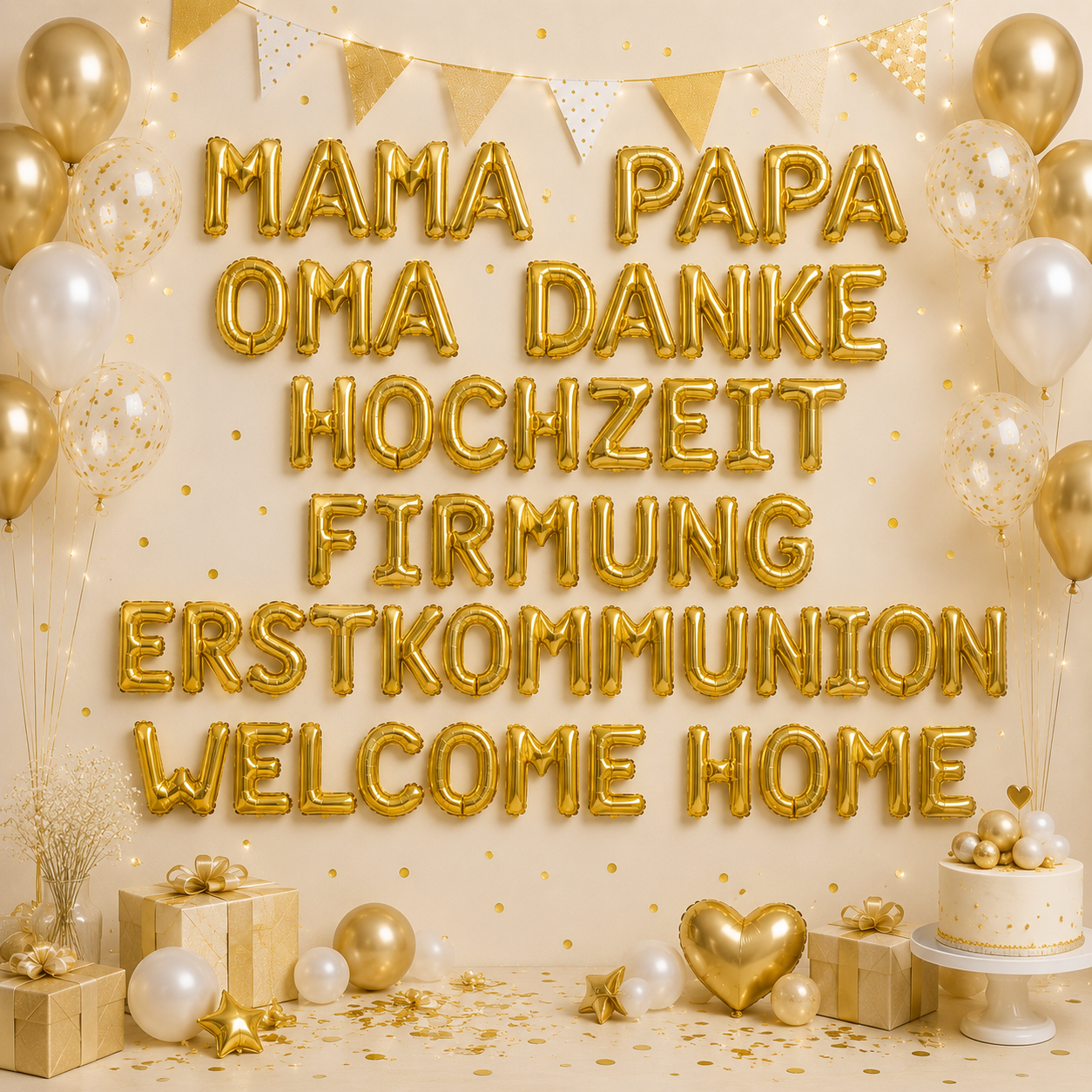 Beliebte Ballonschriftzüge für jede Feier