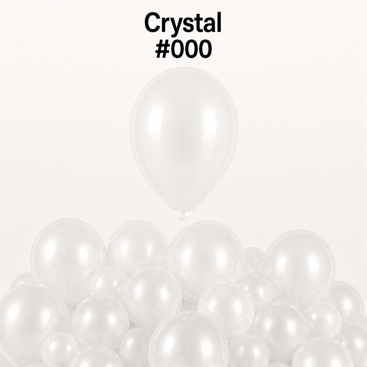 Gemar Latexballon G110 12"/30cm #000 Pastel Crystal