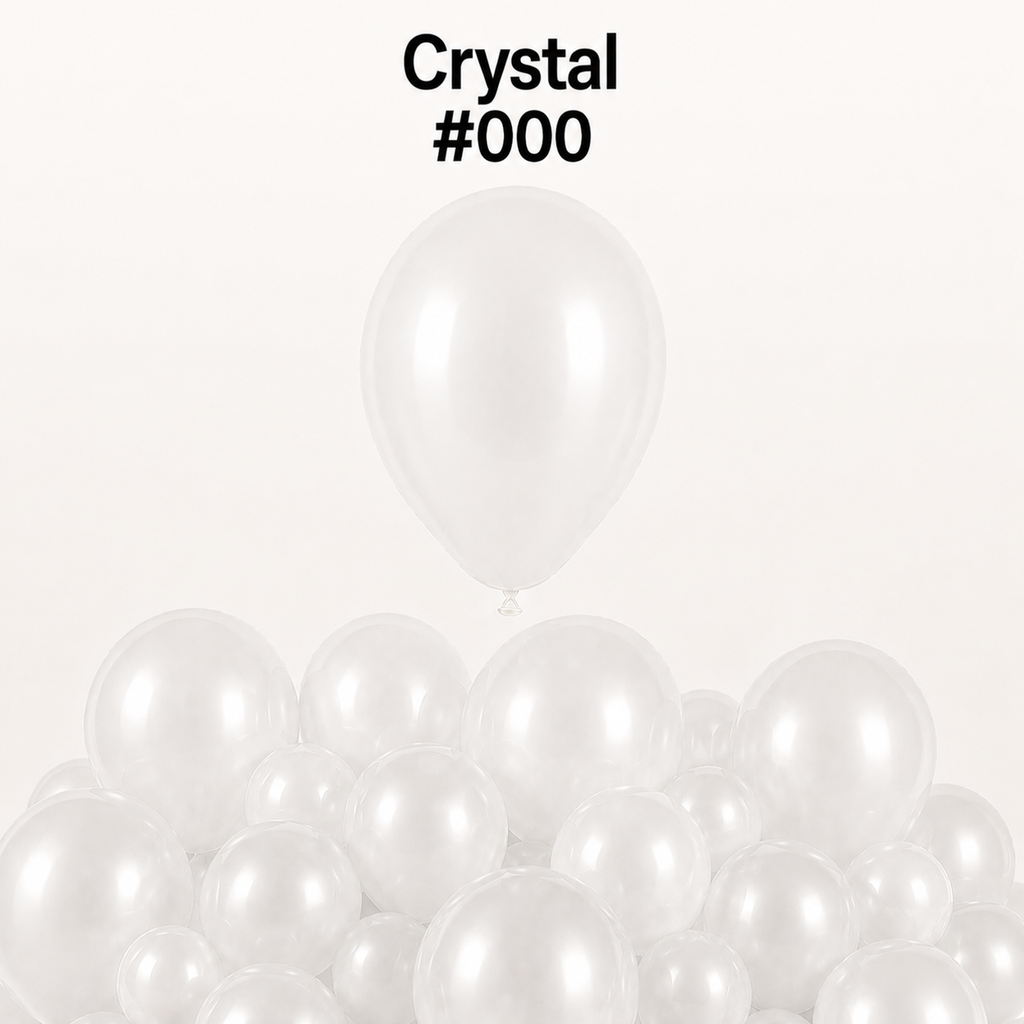 Gemar Latexballon G110 12"/30cm #000 Pastel Crystal