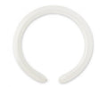 100x Modellierballon D4 (260) 5cm DM #001 Pastel White