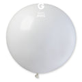 1x Latexballon G30 31"/80cm DM #001 Pastel White