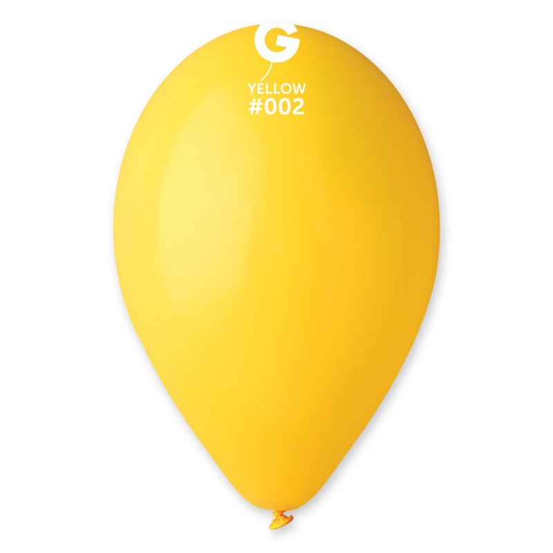 Latexballon G110 12"/30cm #002 Pastel Yellow