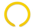 100x Modellierballon D4 (260) 5cm DM #002 Pastel Yellow