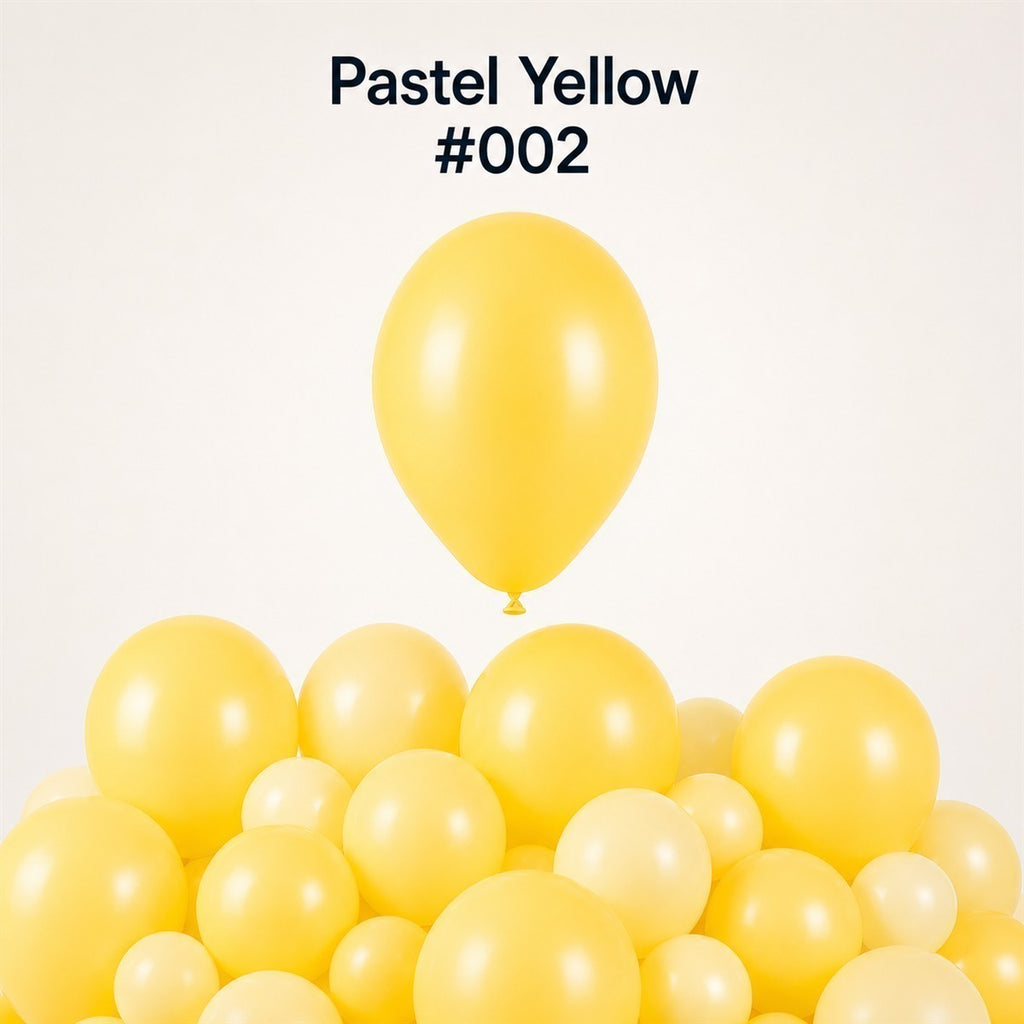Gemar Latexballon G110 12"/30cm #002 Pastel Yellow