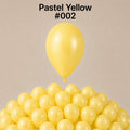 Gemar Latexballon A50 5"/13cm #002 Pastel Yellow