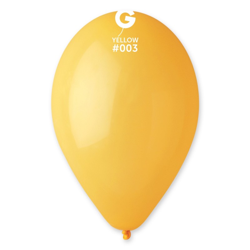 Gemar Latexballon G110 12"/30cm #003 Pastel Mango Yellow