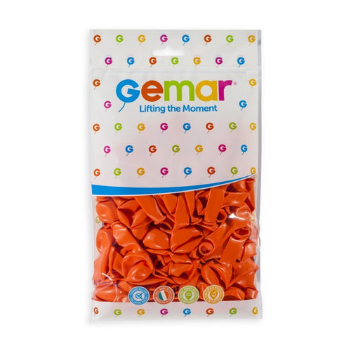 100x Latexballon A50 5"/13cm #004 Pastel Orange