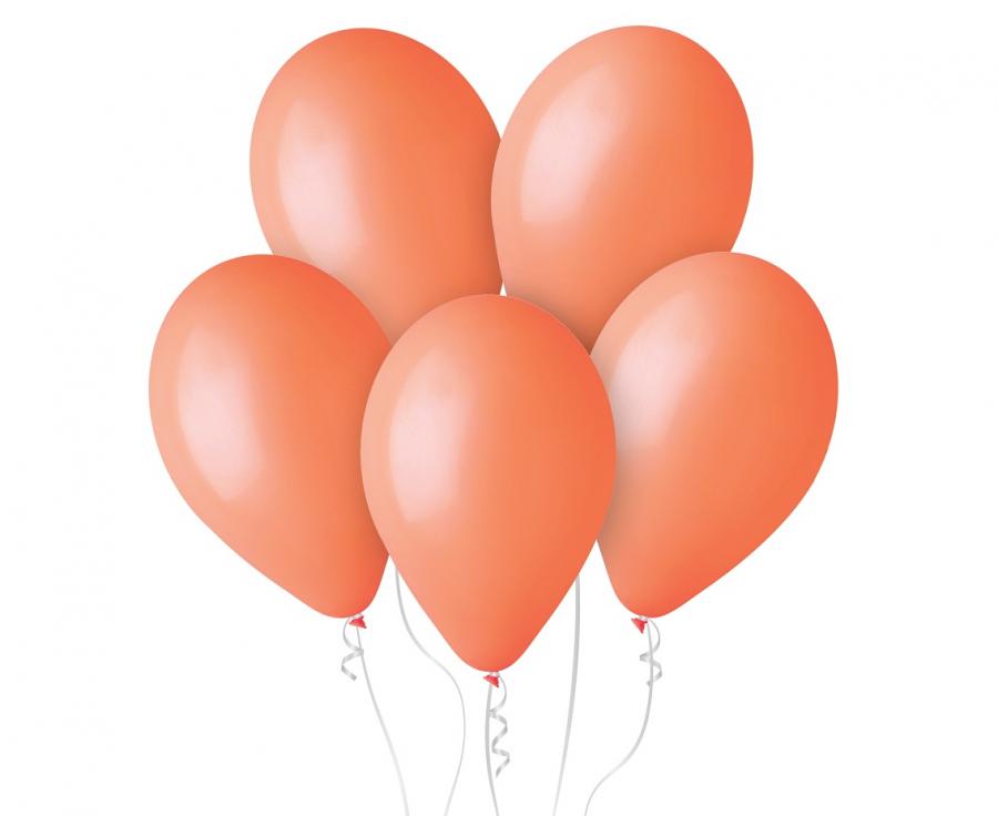 100x Latexballon 12"/30cm #004 Pastel Orange