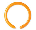 100x Modellierballon D4 (260) 5cm DM #004 Pastel Orange