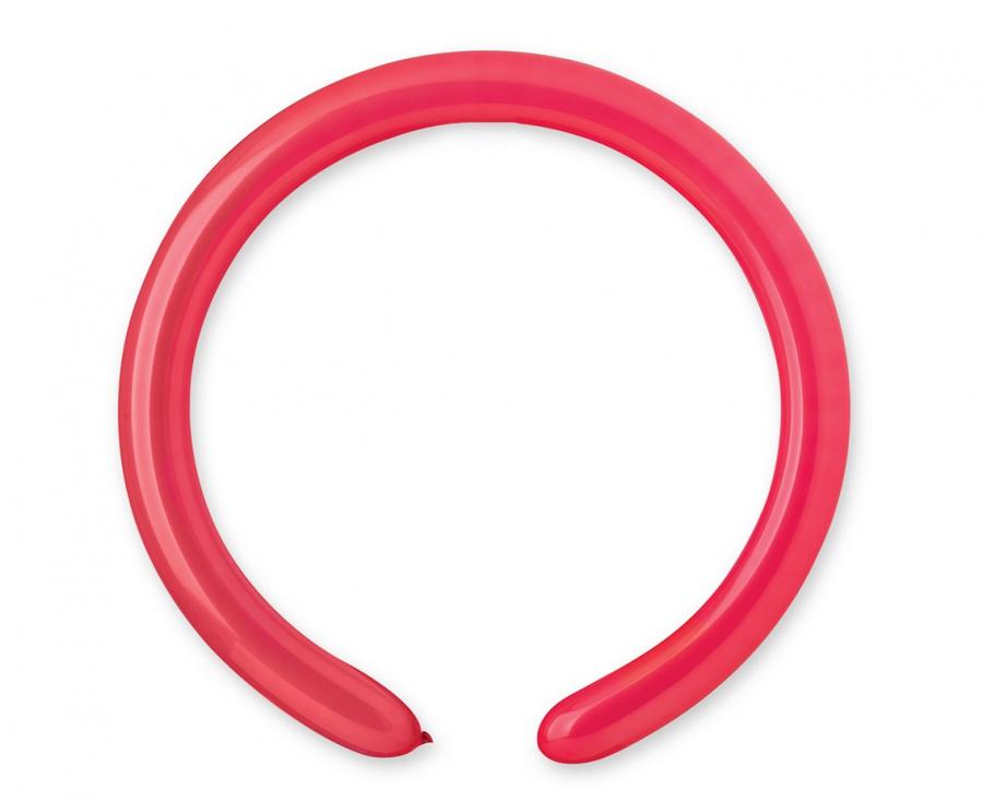 100x Modellierballon D4 (260) 5cm DM #005 Pastel Rasberry Red