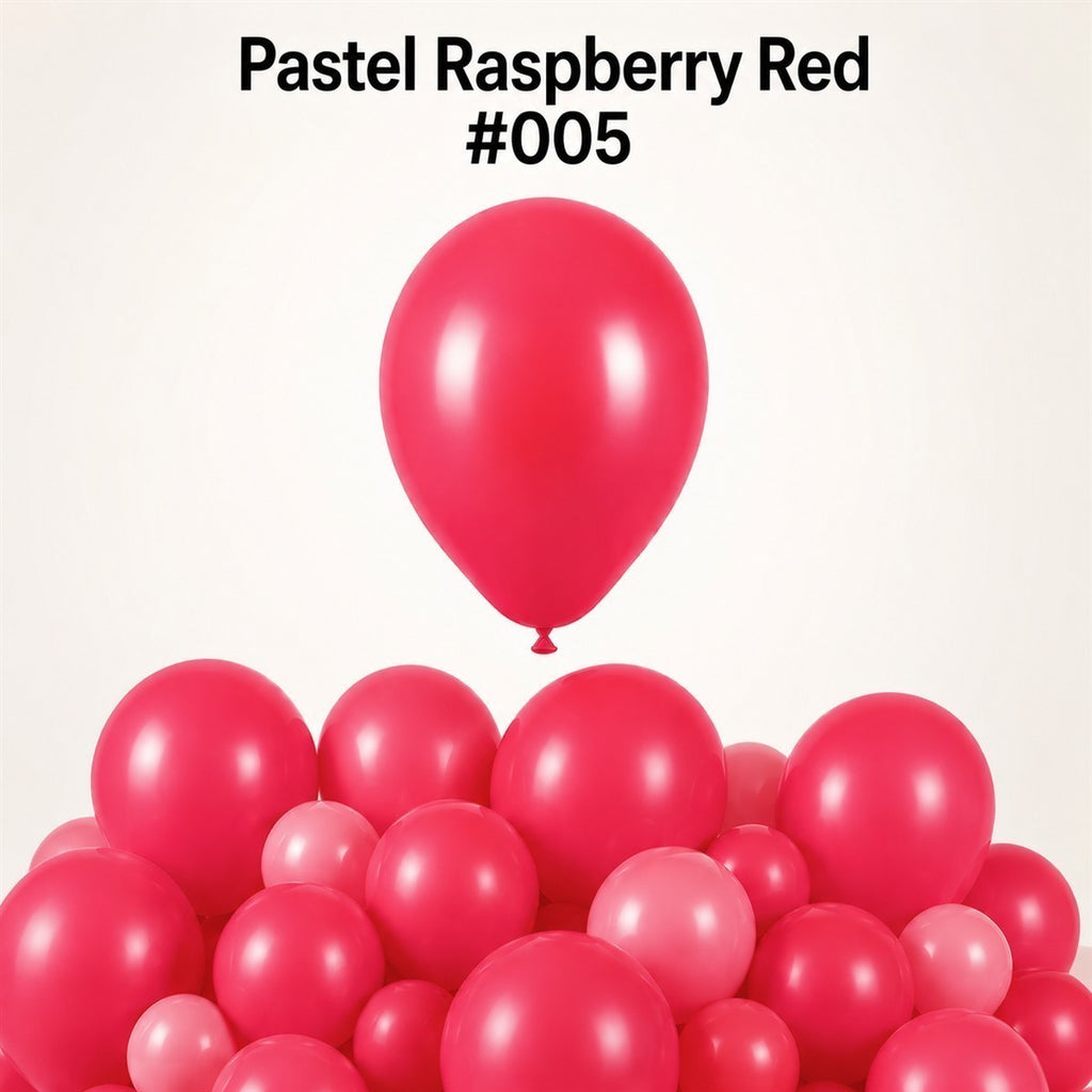 Gemar Latexballon G110 12"/30cm #005 Pastel Raspberry Red