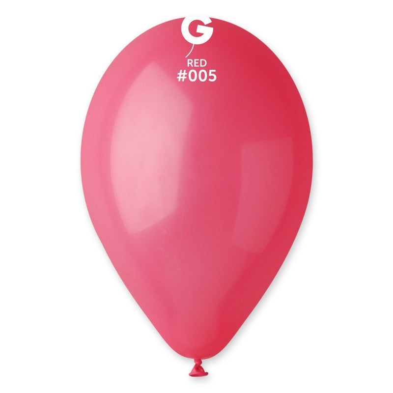 Gemar Latexballon G110 12"/30cm #005 Pastel Raspberry Red