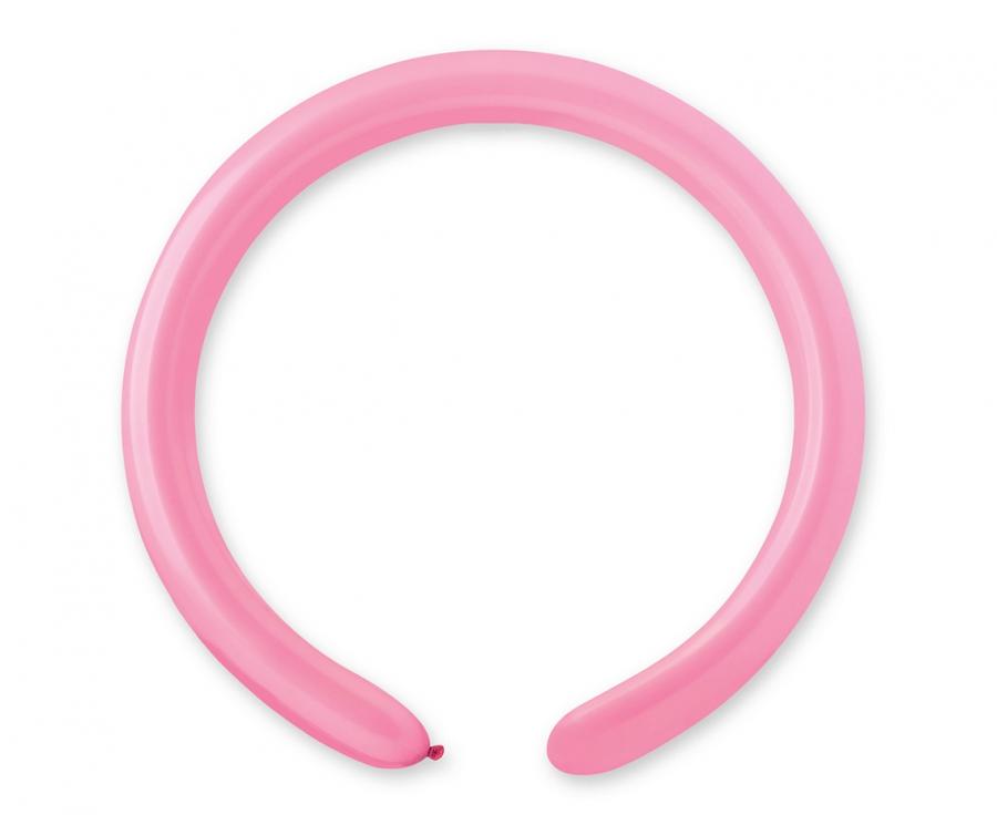 100x Modellierballon D4 (260) 5cm DM #006 Pastel Pink