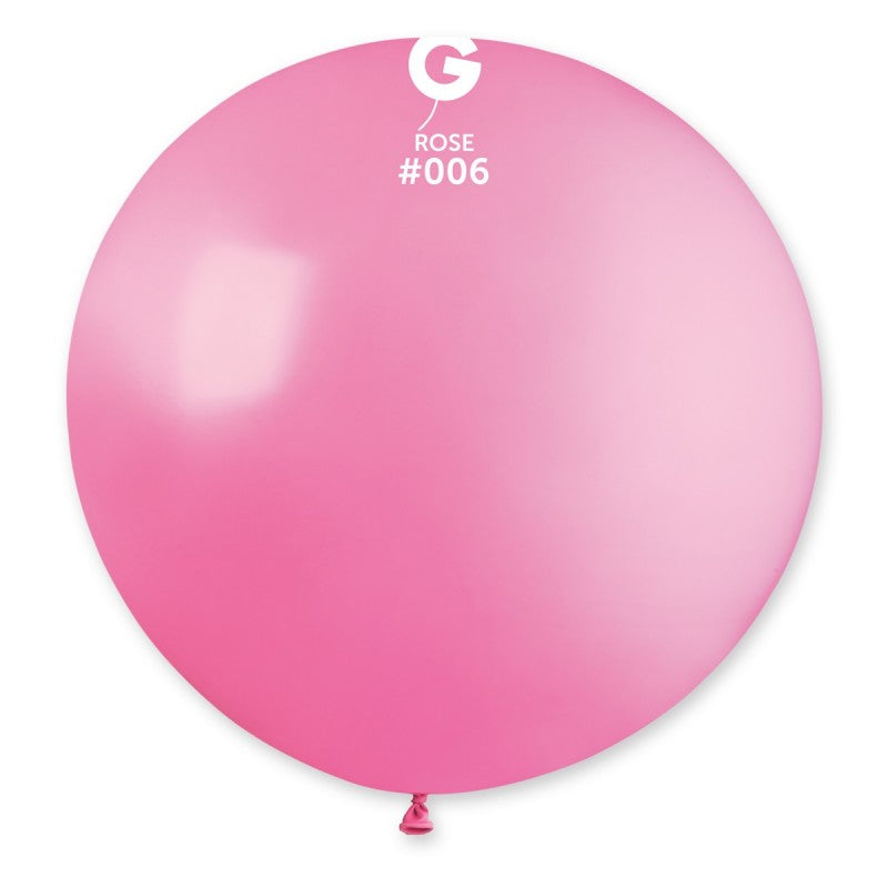 1x Latexballon G30 31"/80cm DM #006 Pastel Pink