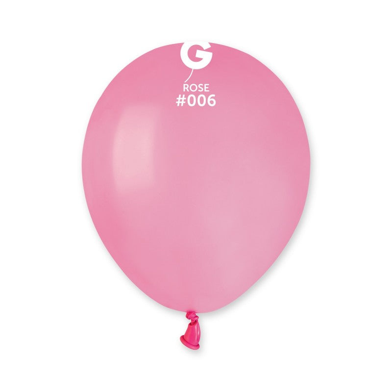 100x Latexballon A50 5"/13cm #006 Pastel Pink