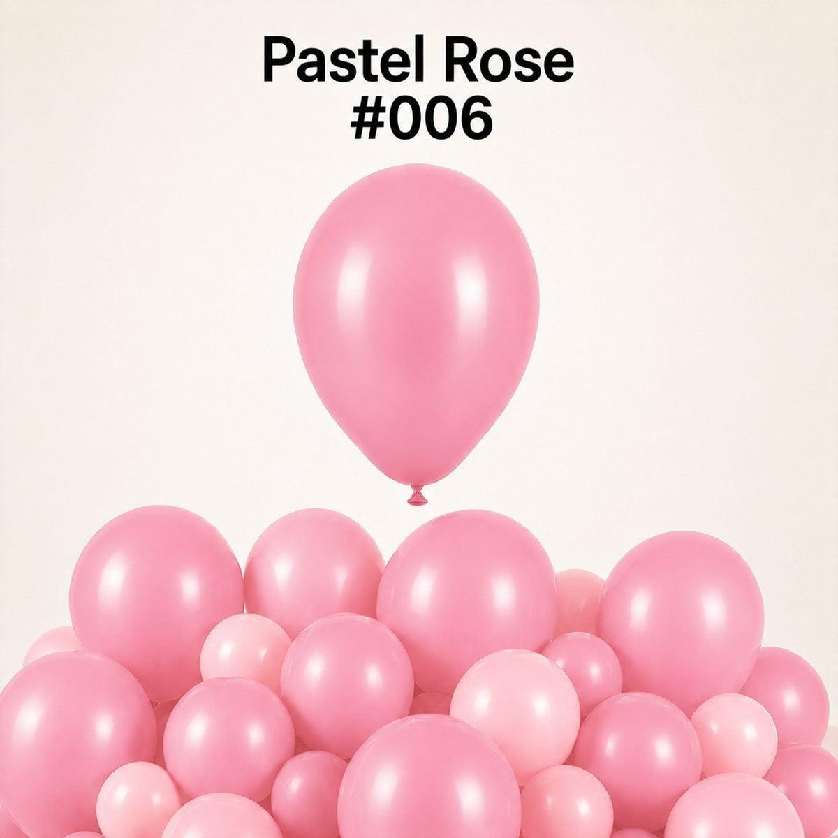 Gemar Latexballon G110 12"/30cm #006 Pastel Rose