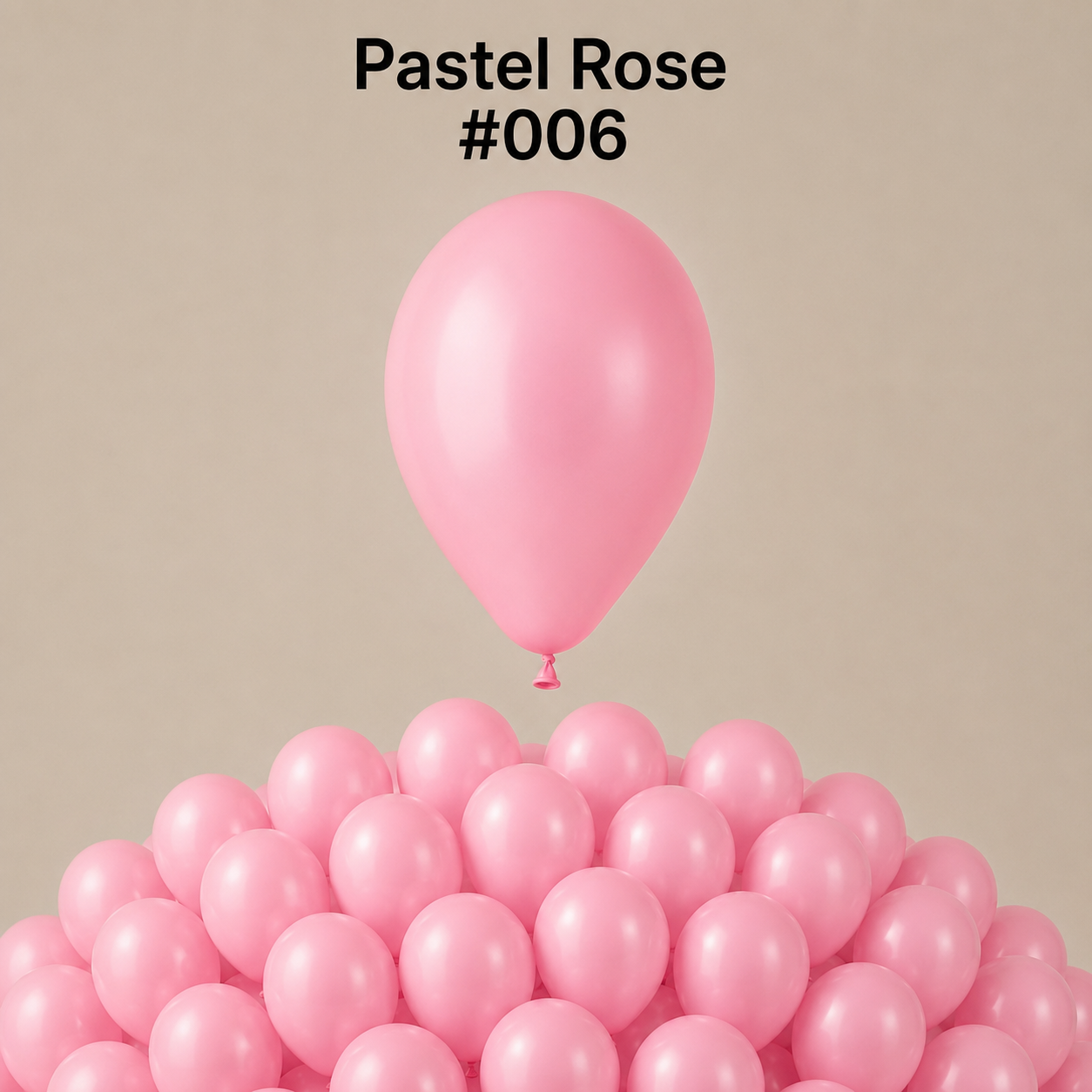 Gemar Latexballon A50 5"/13cm #006 Pastel Rose