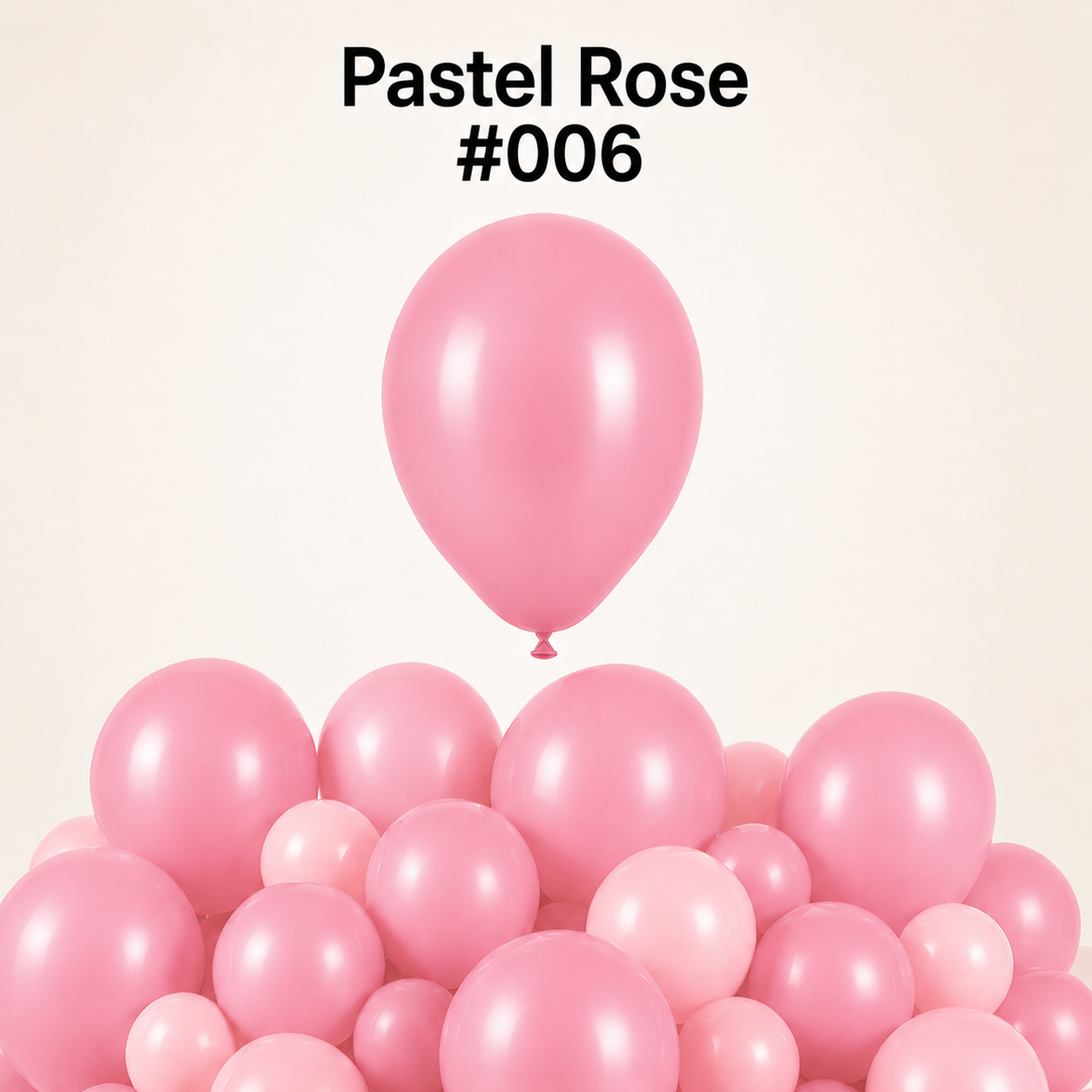 Latexballon G110 12"/30cm #006 Pastel Rose