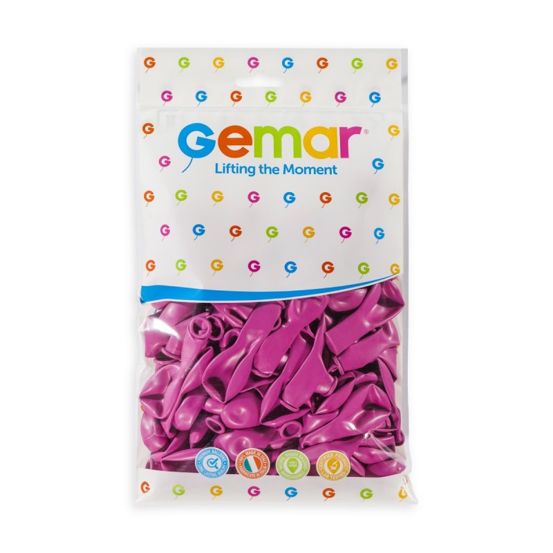 Gemar Latexballon A50 5"/13cm #007 Pastel Fuchsia