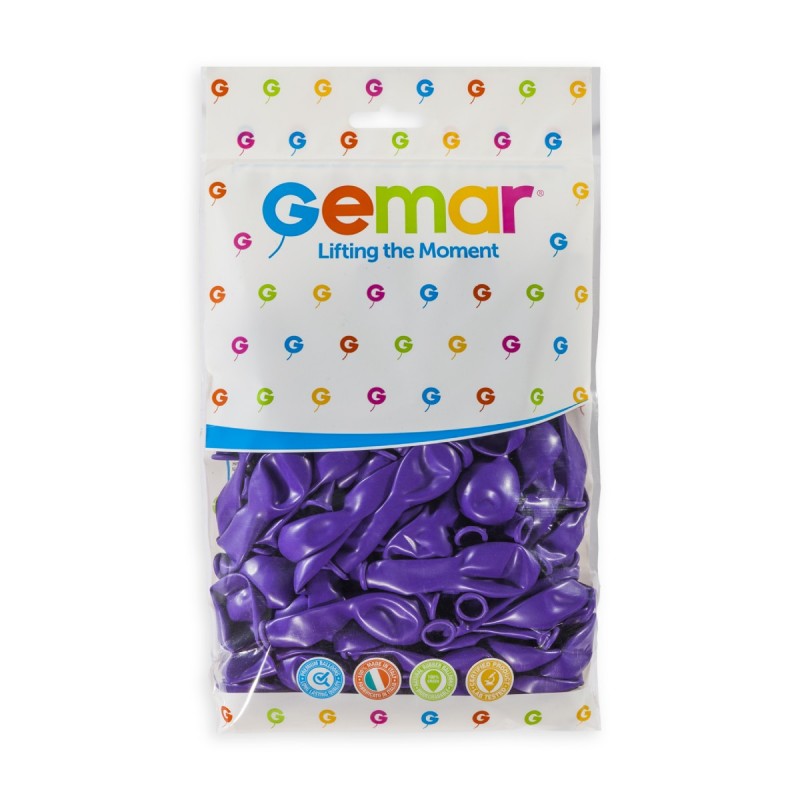 Gemar Latexballon A50 5"/13cm #008 Pastel Purple