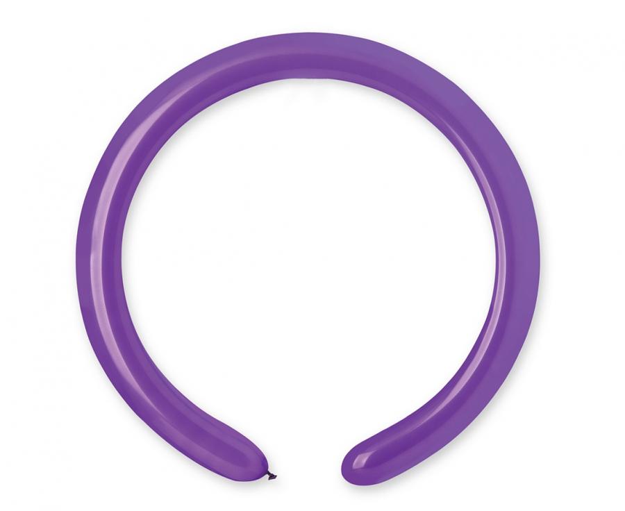 100x Modellierballon D4 (260) 5cm DM #008 Pastel Purple