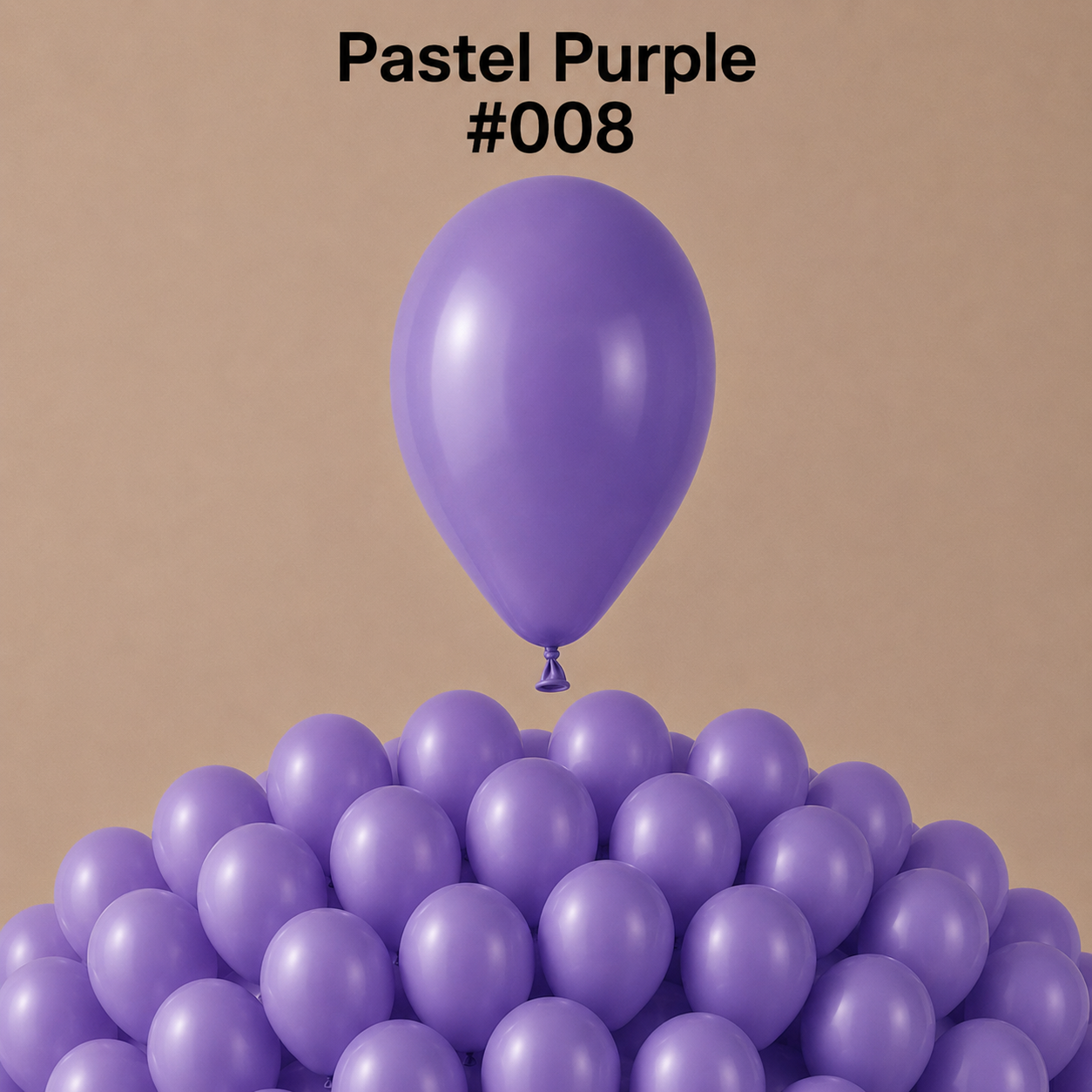 Gemar Latexballon A50 5"/13cm #008 Pastel Purple