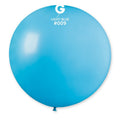 1x Latexballon G30 31"/80cm DM #009 Pastel Light Blue
