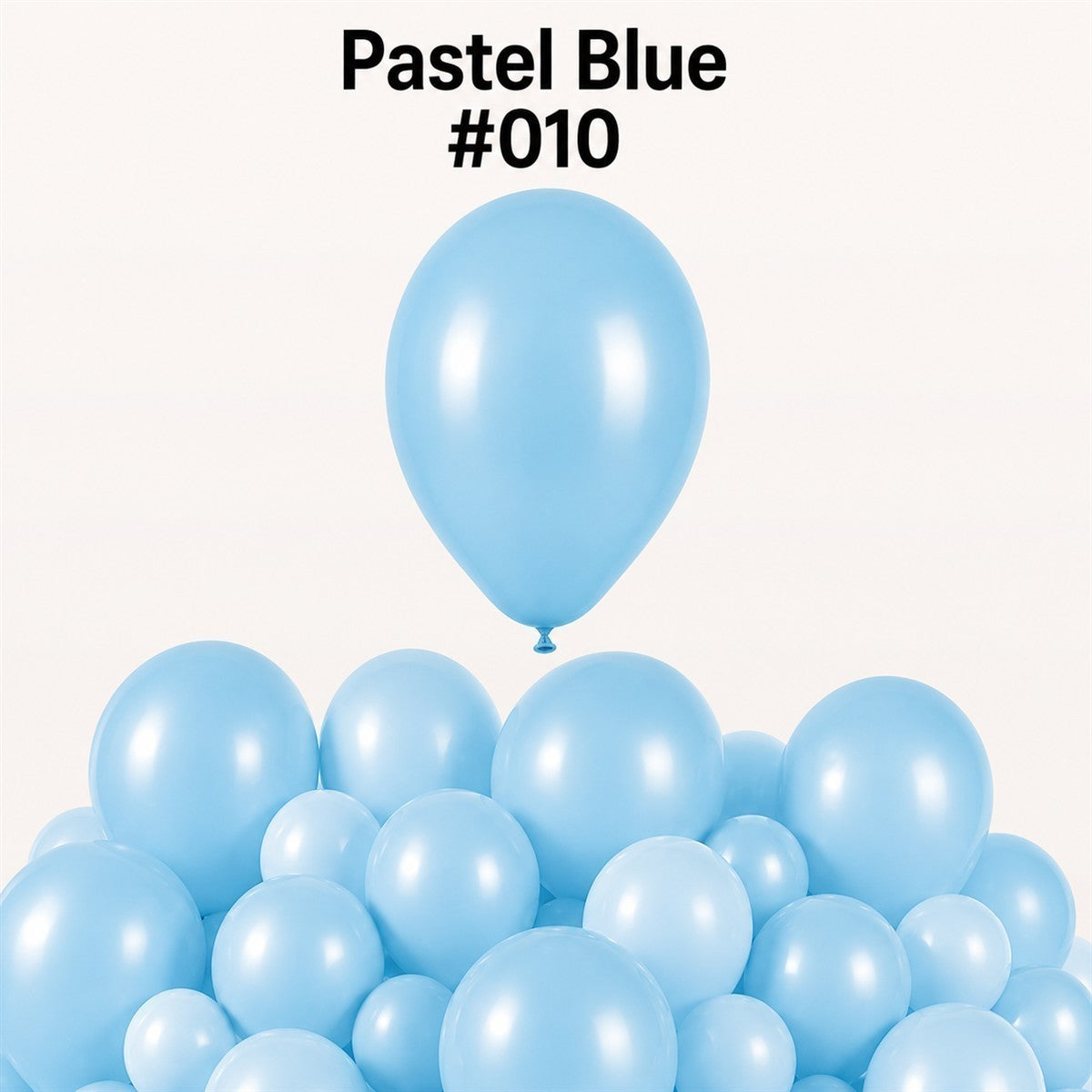 Gemar Latexballon G110 12"/30cm #010 Pastel Blue Med