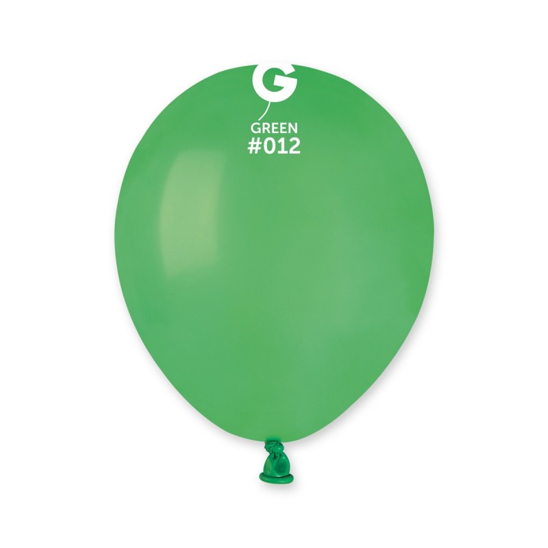 100x Latexballon A50 5"/13cm #012 Pastel Green
