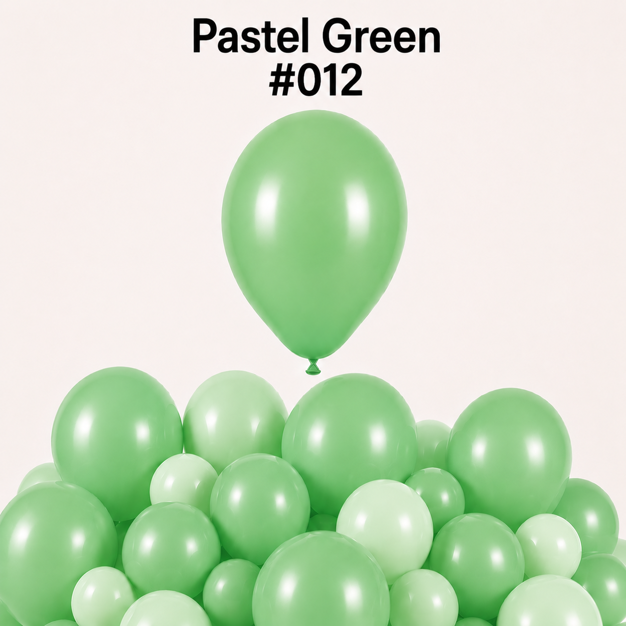 Gemar Latexballon G110 12"/30cm #012 Pastel Green