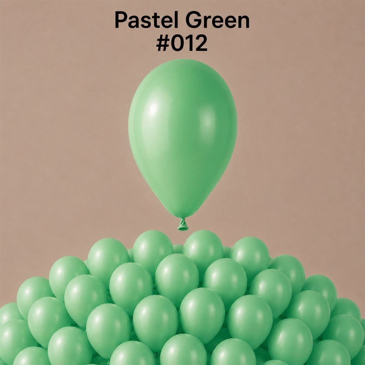 Gemar Latexballon A50 5"/13cm #012 Pastel Green