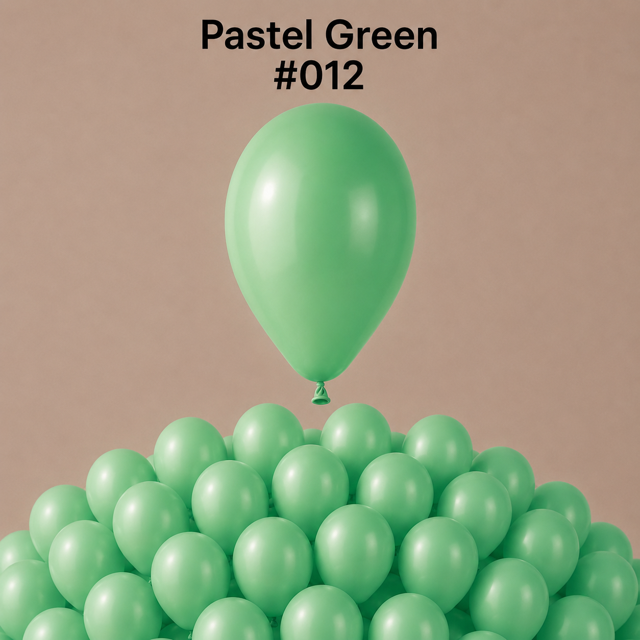 Gemar Latexballon A50 5"/13cm #012 Pastel Green