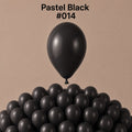 Gemar Latexballon A50 5"/13cm #014 Pastel Black