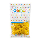 Gemar Latexballon G120 13"/33cm #015 Crystal Rainbow Yellow