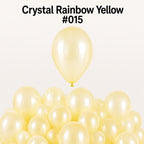 Gemar Latexballon G120 13"/33cm #015 Crystal Rainbow Yellow