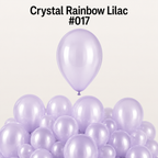 Gemar Latexballon G120 13"/33cm #017 Crystal Rainbow Lilac