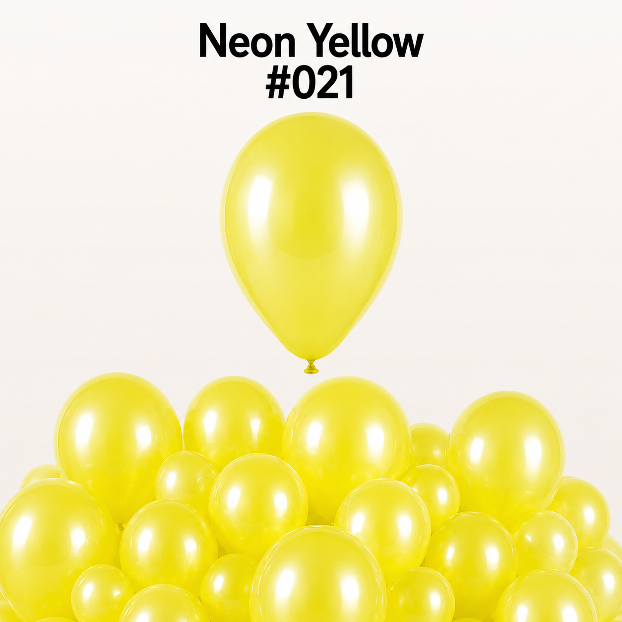 Gemar Latexballon G110 12"/30cm #021 Neon Yellow