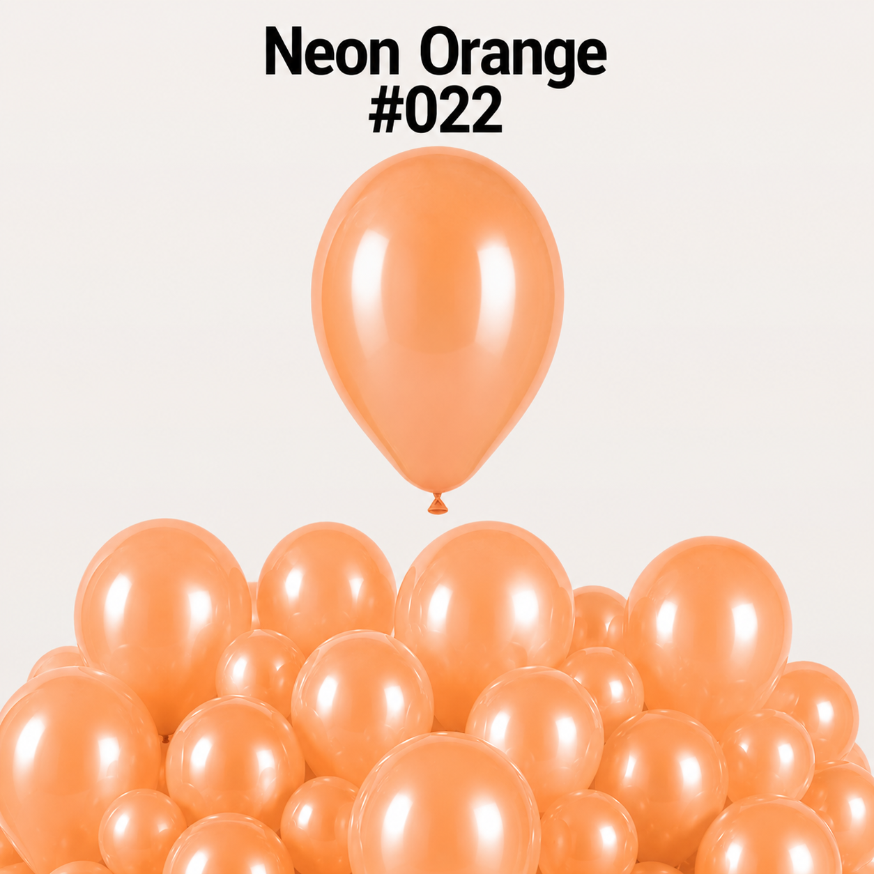Gemar Latexballon G110 12"/30cm #022 Neon Orange