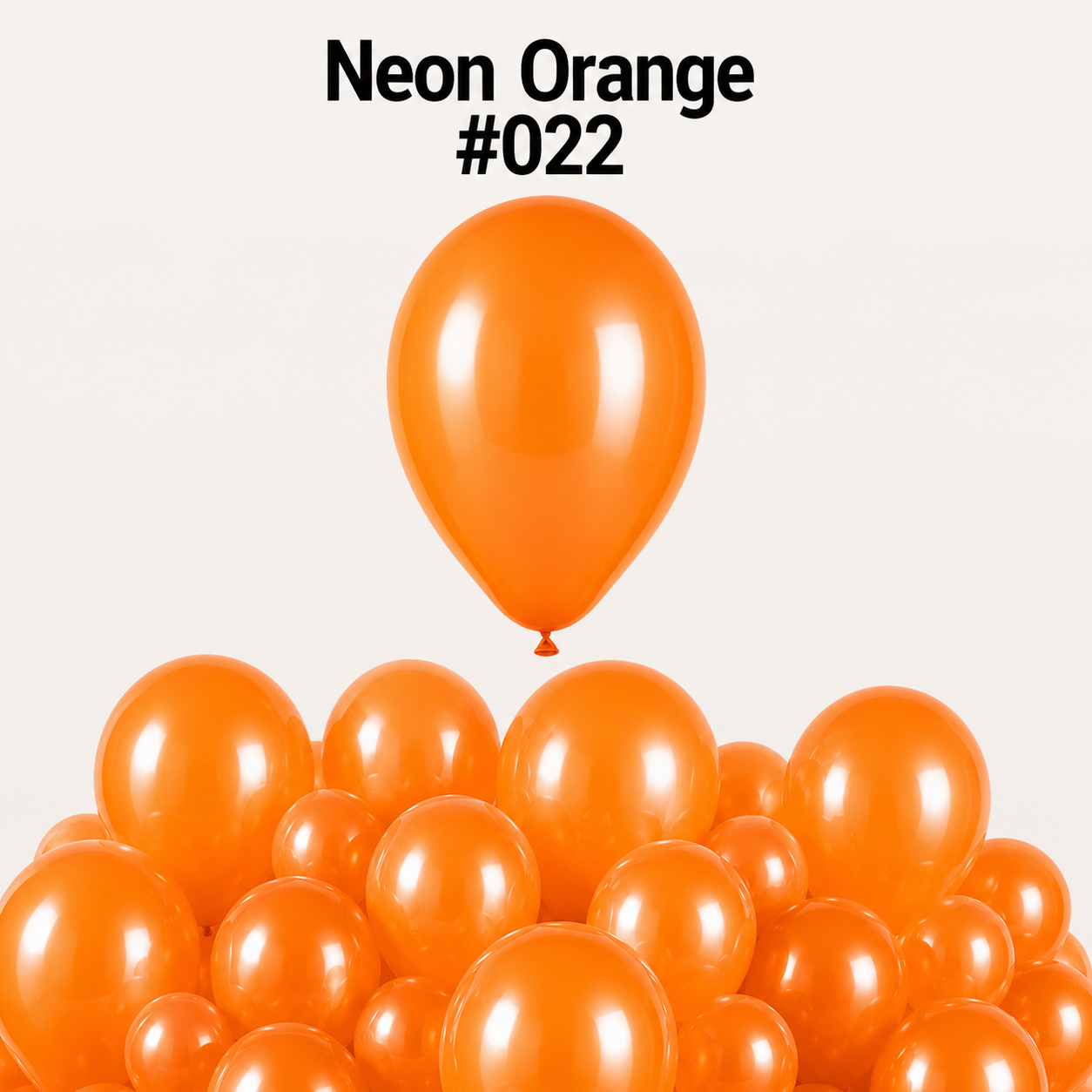 Gemar Latexballon G110 12"/30cm #022 Neon Orange