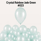 Gemar Latexballon G120 13"/33cm #023 Crystal Rainbow Jade Green
