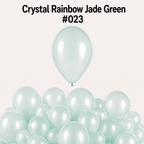 Gemar Latexballon G120 13"/33cm #023 Crystal Rainbow Jade Green