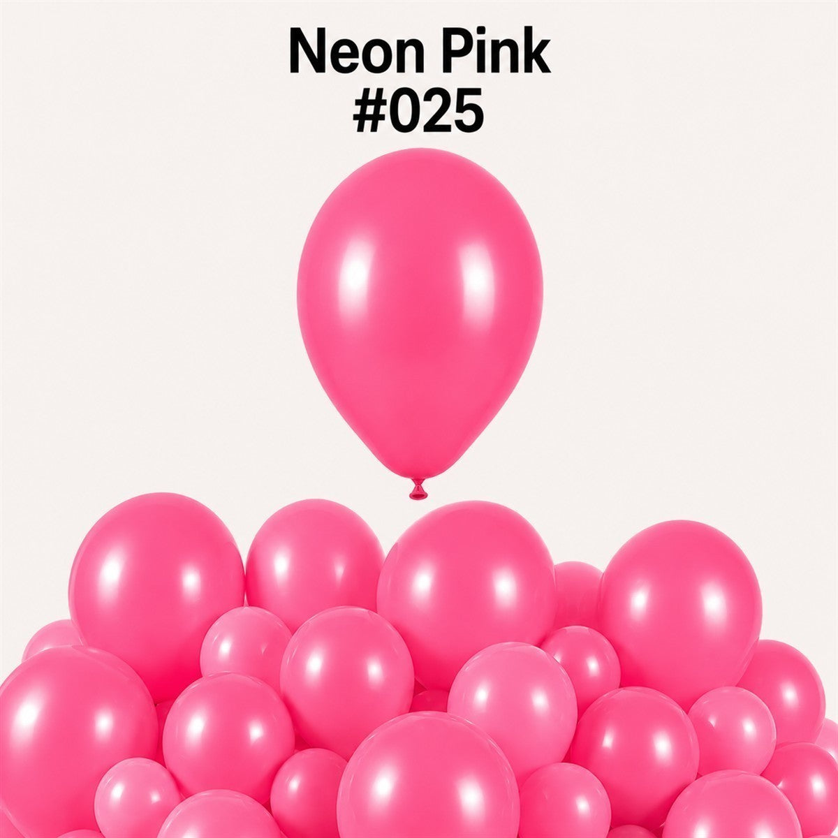Gemar Latexballon G110 12"/30cm #025 Neon Pink