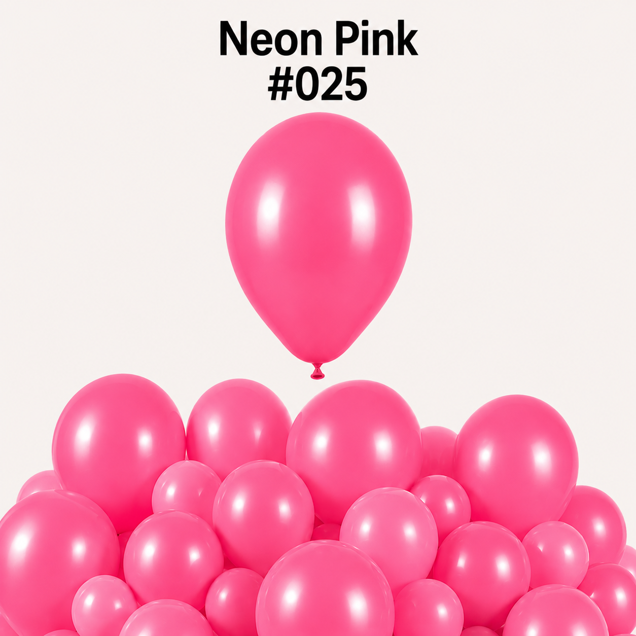 Gemar Latexballon G110 12"/30cm #025 Neon Pink