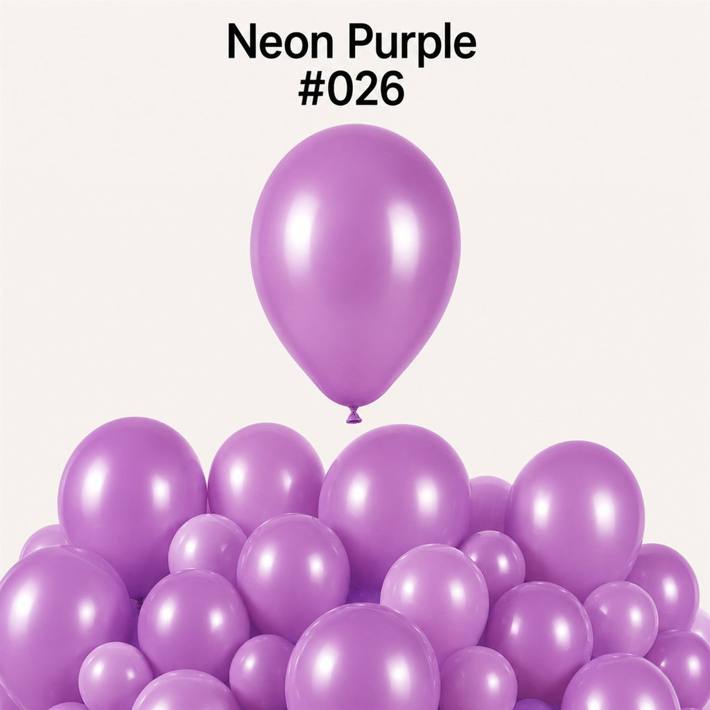 Gemar Latexballon G110 12"/30cm #026 Neon Purple