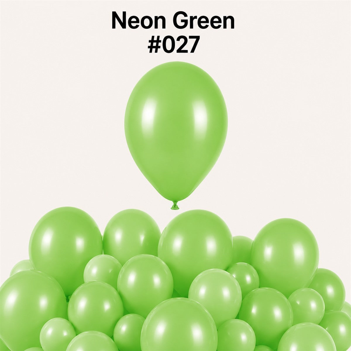 Gemar Latexballon G110 12"/30cm #027 Neon Green