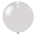 1x Latexballon G220 30"/75cm DM #029 Metallic White